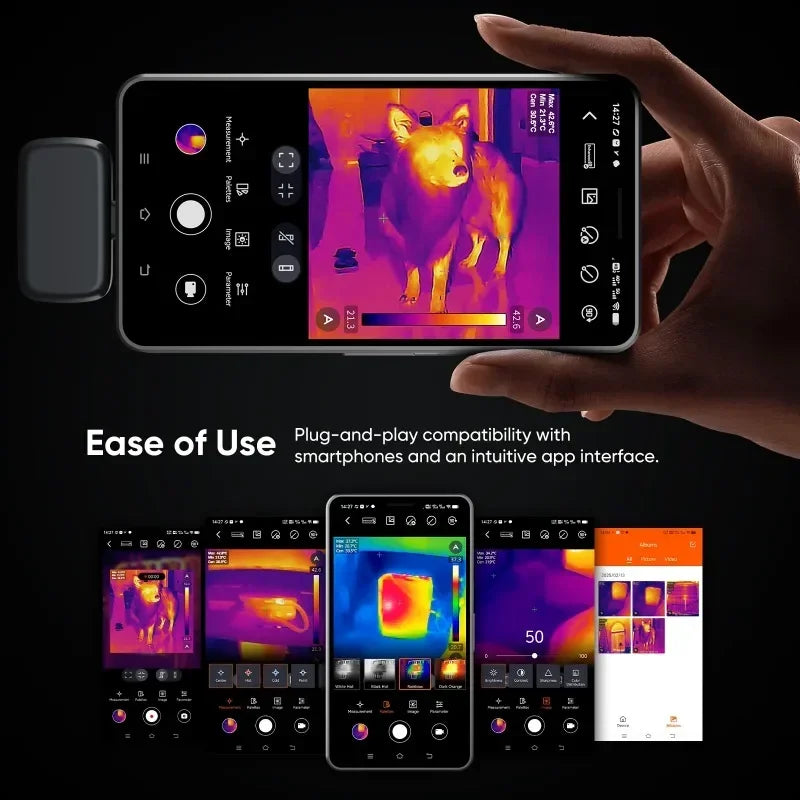 GW192A Thermal Imaging Camera for Android | Infrared Inspection & Repair Tool