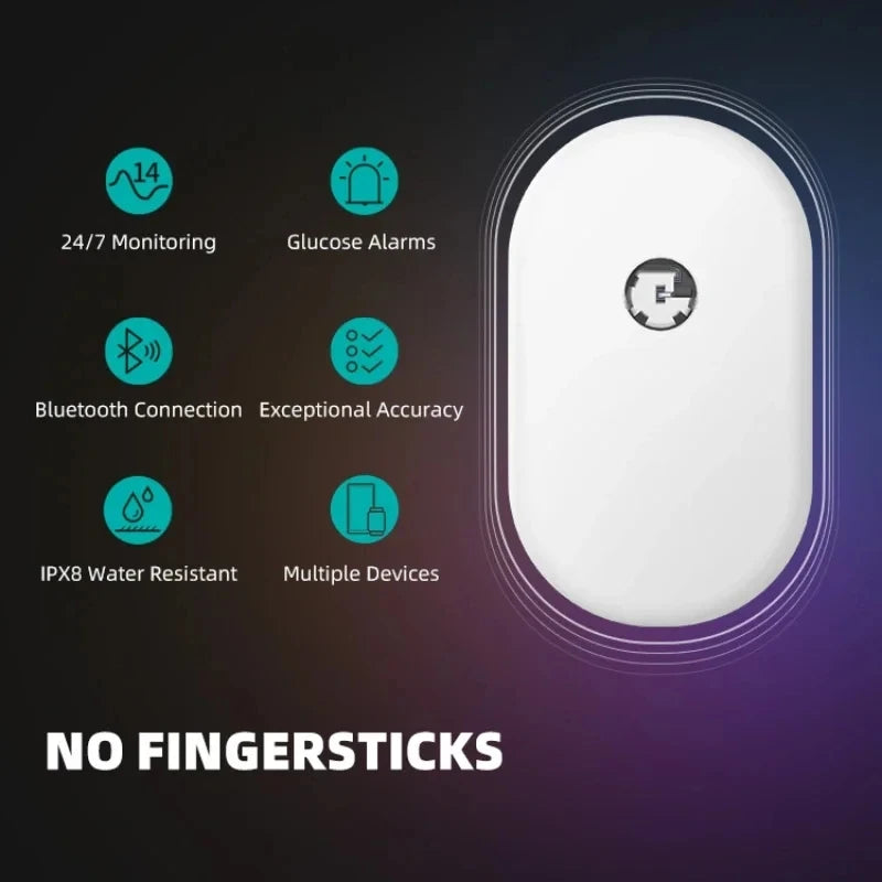 Sibionics 24h Real-Time CGM Blood Glucose Monitor