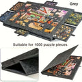 6-in-1 Tiltable Puzzle Board Desk with 6 Drawers - Holds 1000pcs