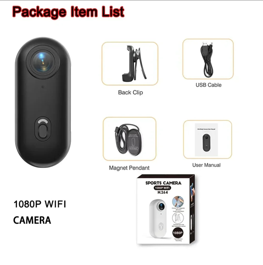 Vabena 4K FHD Action Camera | Ultra HD Adventure Cam for Sports & Motorcycle