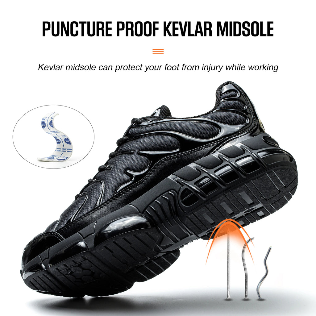 Vabena Elite Steel Toe Sneakers | Wear-Resistant Safety Shoes