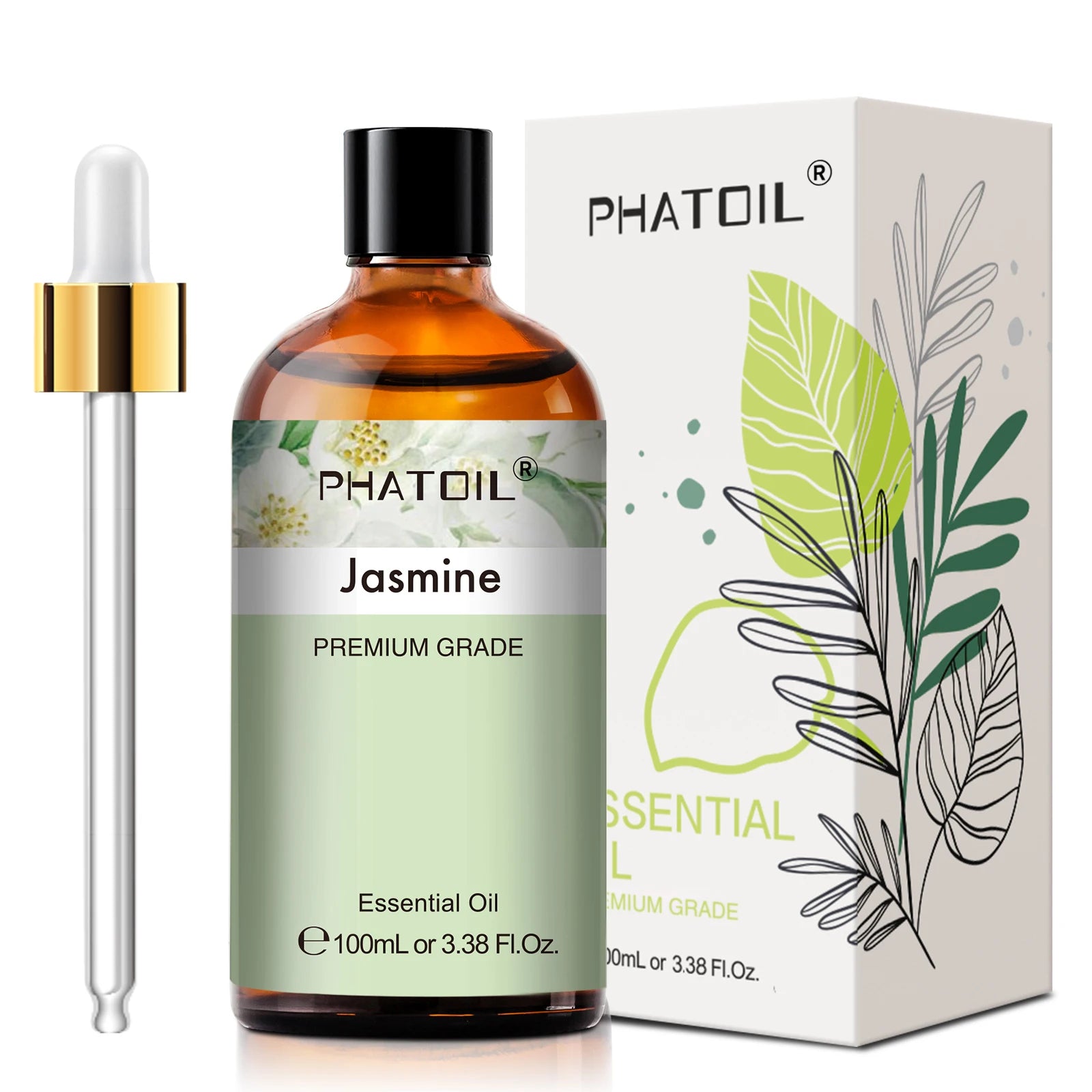 PHATOIL Premium Essential Oil Blend - Sandalwood, Lavender, Eucalyptus, Peppermint