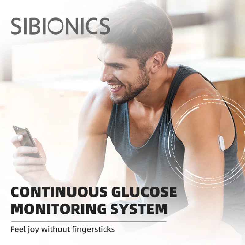 Sibionics 24h Real-Time CGM Blood Glucose Monitor