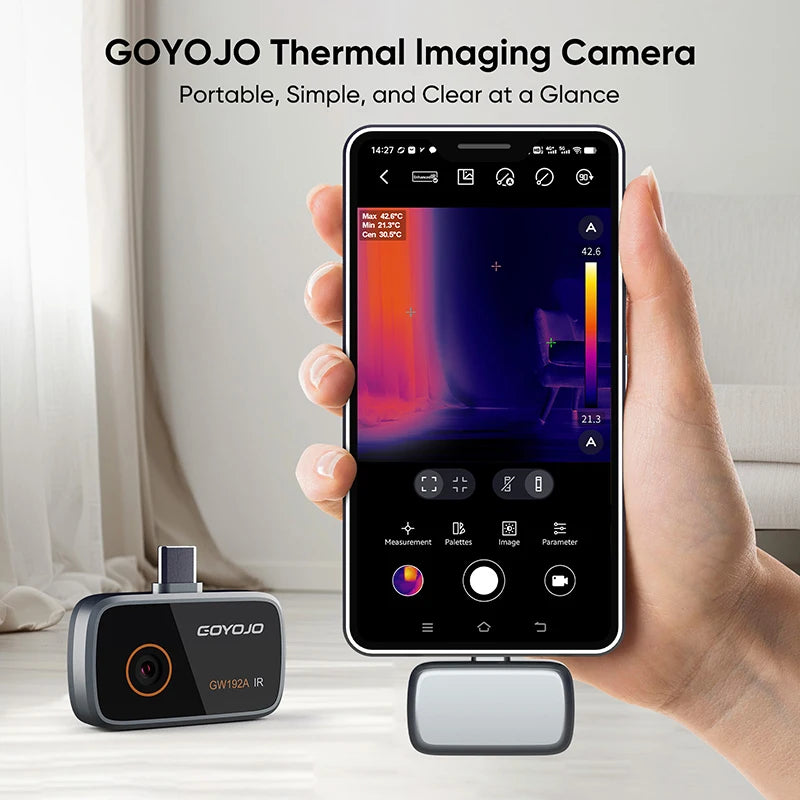 GW192A Thermal Imaging Camera for Android | Infrared Inspection & Repair Tool
