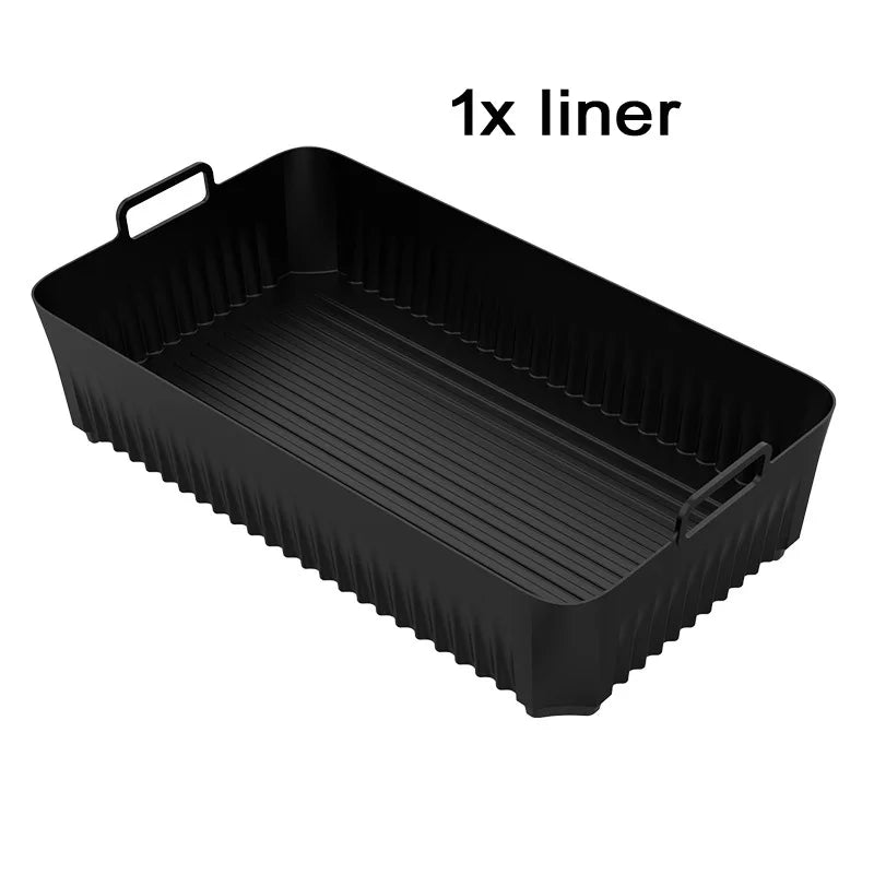 Reusable Silicone Air Fryer Liner for Ninja AF500 - Non-Stick, Easy Clean