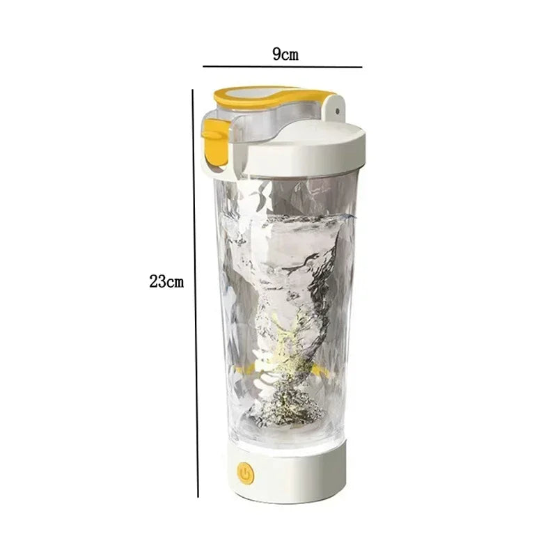 650ml Electric Protein Shaker Bottle - Automatic Mixer for Smooth Drinks
