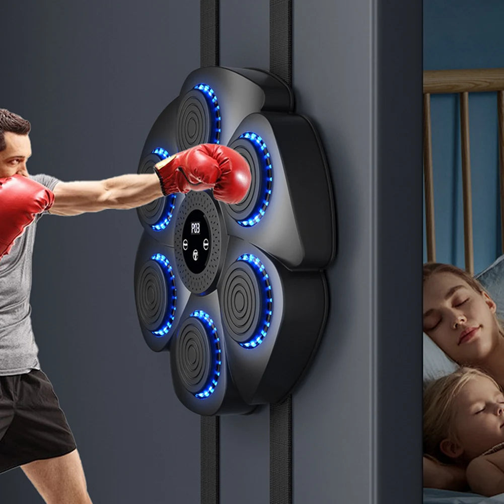 Smart Music Boxing Machine | Interactive Home Fitness Trainer