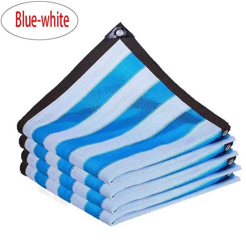 Beige Sunshade Cloth - Durable UV Protection Mesh for Patio, Garden & Greenhouse