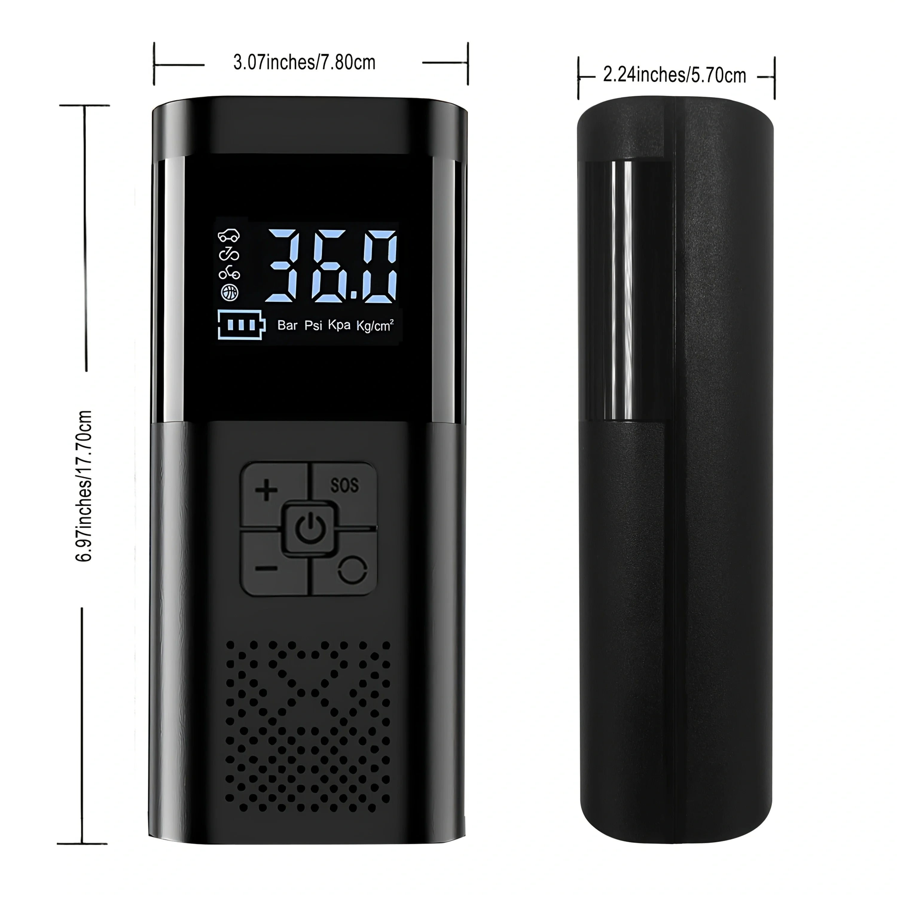 STSCELZ Professional 150PSI Cordless Tire Inflator