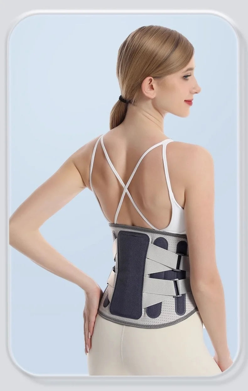 Back Brace Support Belt for Lower Back Pain Relief | Adjustable Lumbar Waist Support