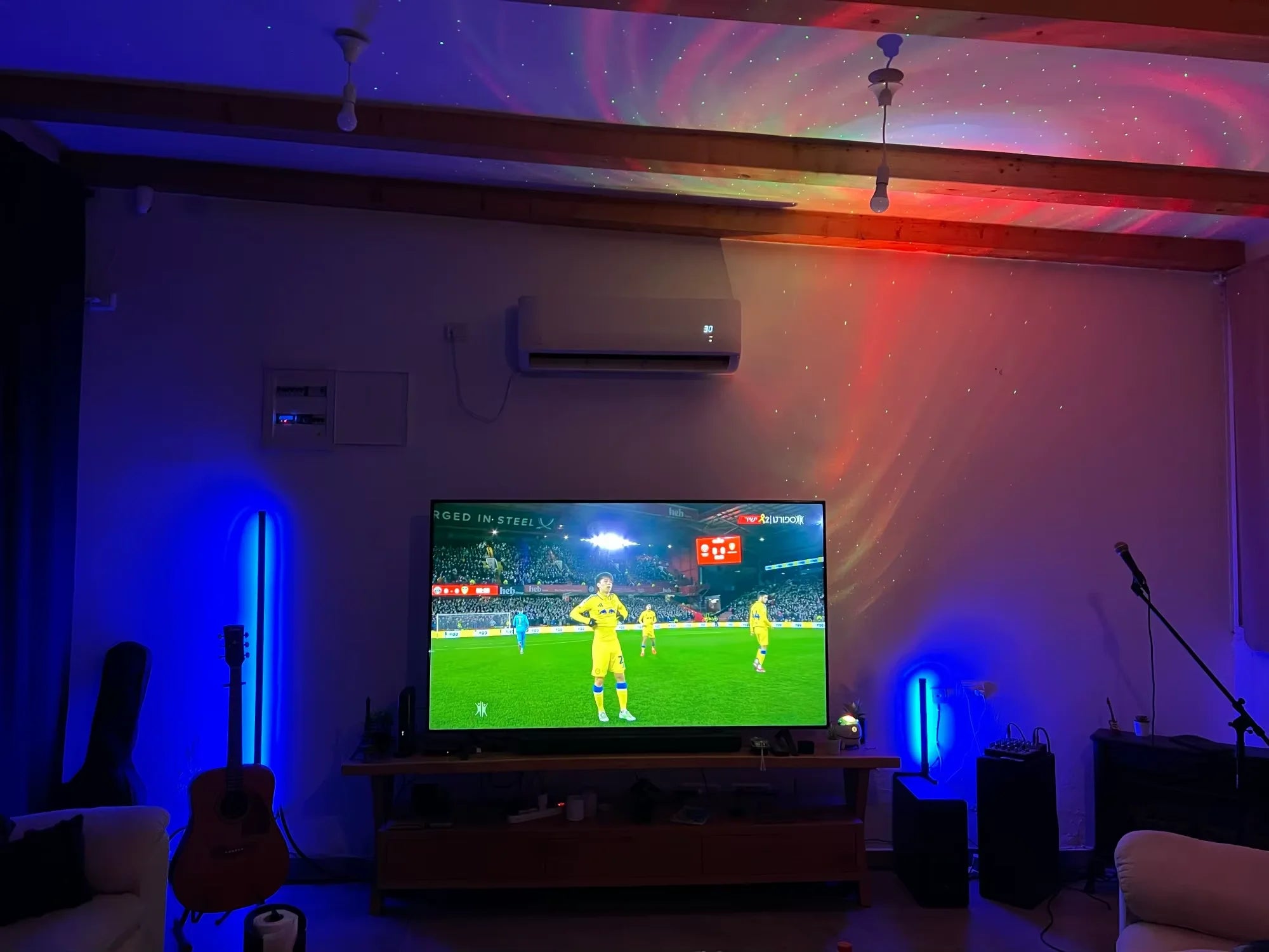 Vabena Smart RGB Corner Floor Lamp - Music Sync & App Control