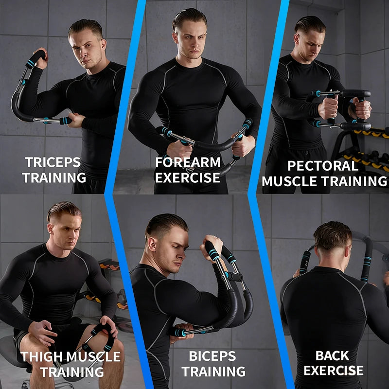 40KG U-Shape Hand Gripper & Arm Trainer - Power Twister Bar