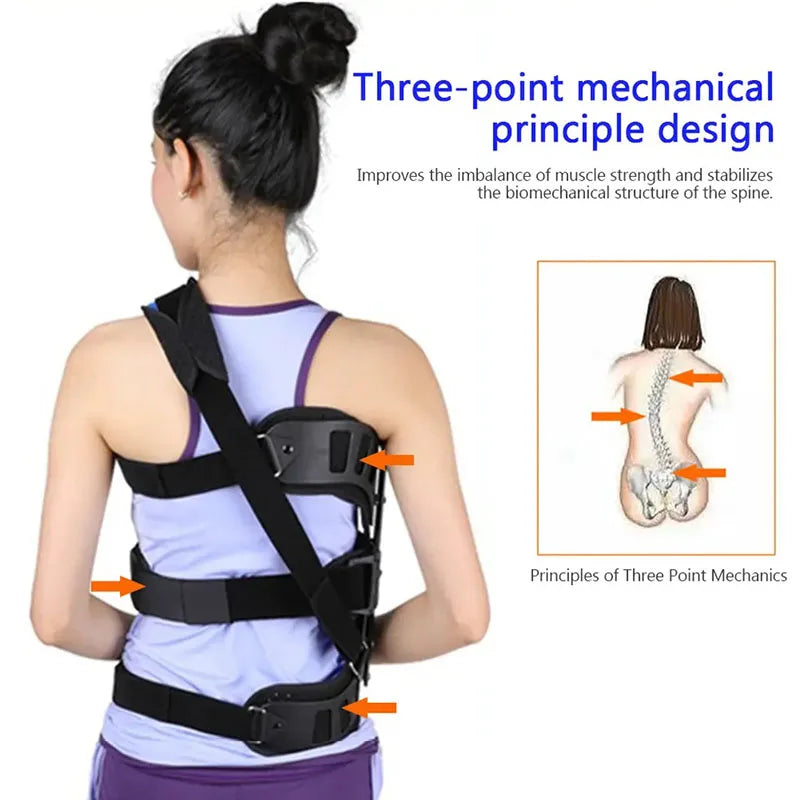 FODRK Posture Corrector & Back Straightener | Spinal Brace for Optimal Support