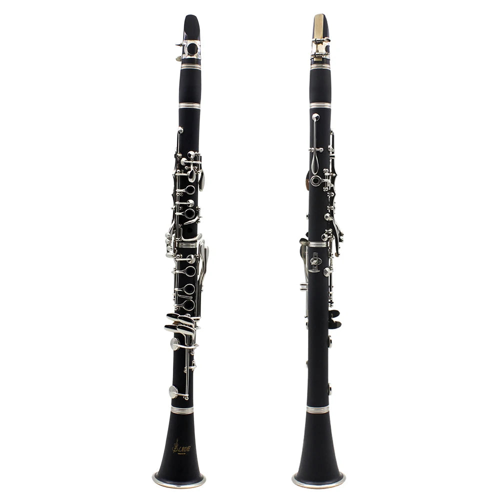 SLADE Bb Clarinet 17 Keys Bakelite Professional Woodwind Instrument