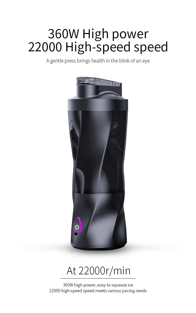 Portable USB Rechargeable Blender & Juicer - 700ML