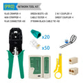 RJ45 RJ11 Network Cable Crimper LAN Tester 12-in-1 Kit