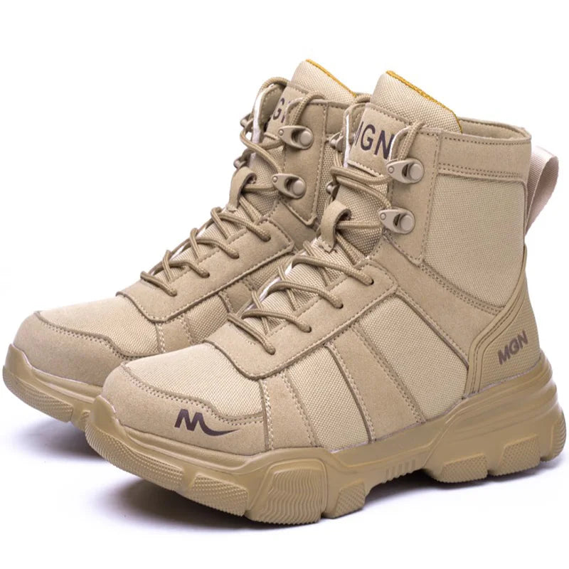 Kankeirr Industrial Non-Slip Tactical Safety Boots | Ultimate Protection