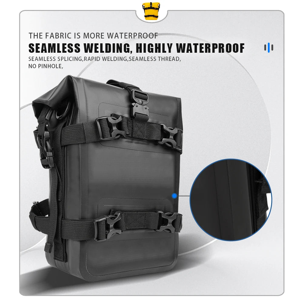Motorcycle Frame Crash Bar Bag for BMW R1250GS R1200GS ADV Honda NC750X CB500X - Waterproof Tool Storage
