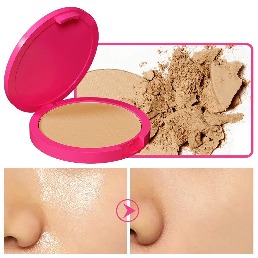 Natural Matte Powder Foundation | Oil Control, Brighten & Conceal