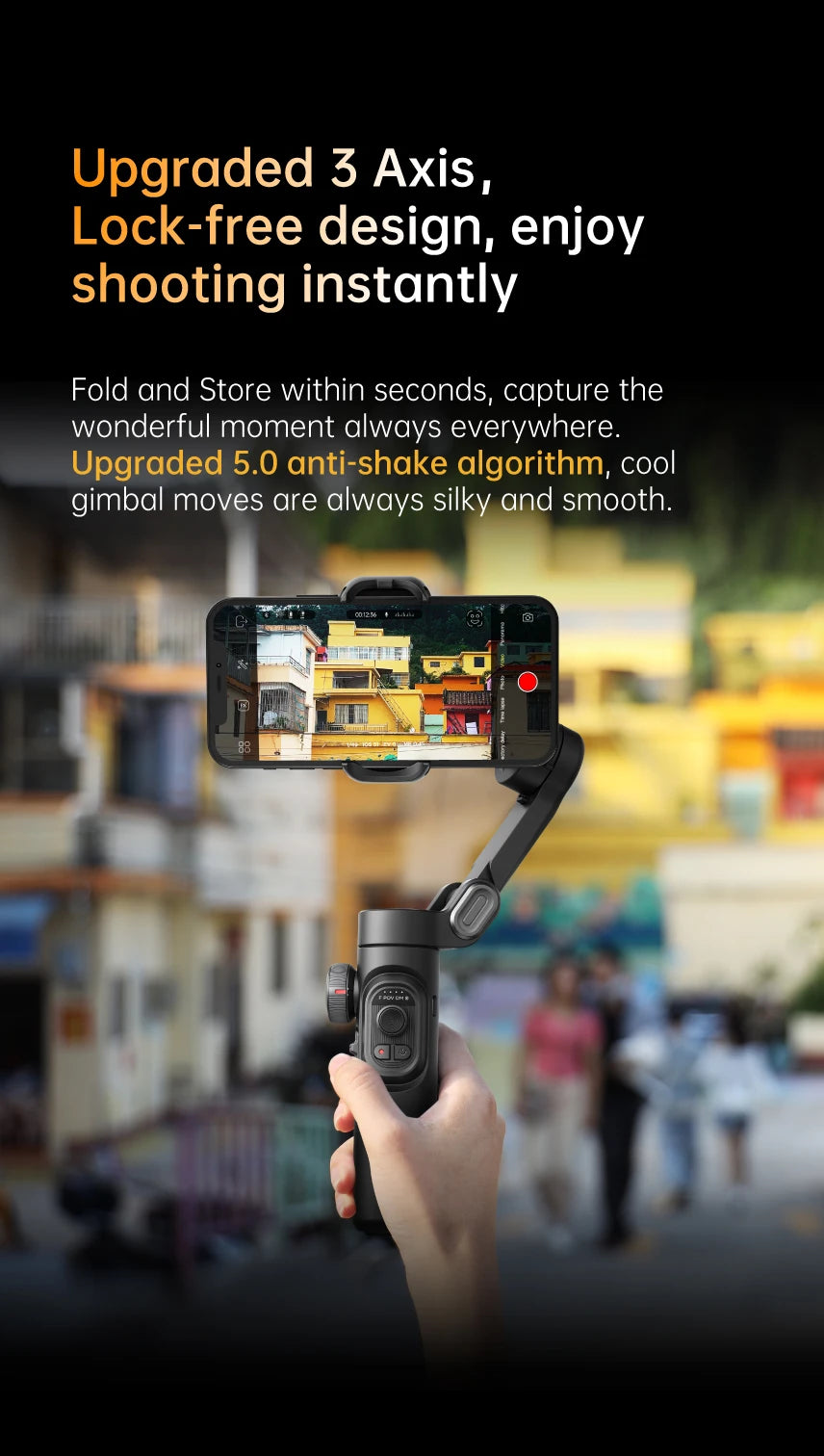 AOCHUAN SmartXE 3-Axis Smartphone Gimbal Stabilizer