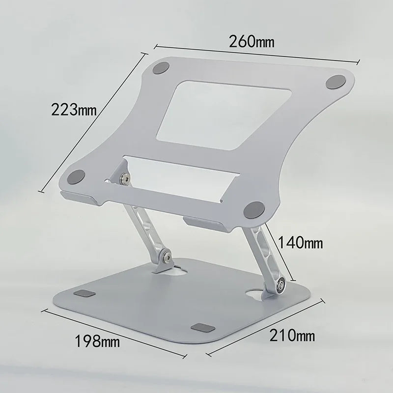 XMSJ Adjustable Carbon Steel Laptop Tablet Stand Ergonomic Design