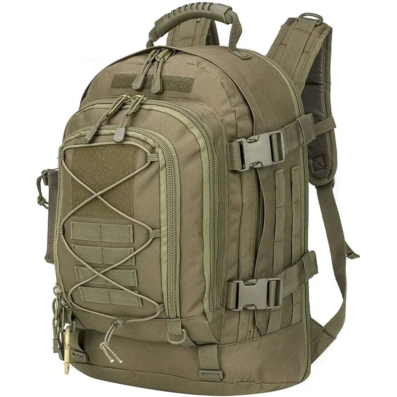 60L Heavy-Duty Tactical Assault Rucksack - Durable Gear for Extreme Conditions