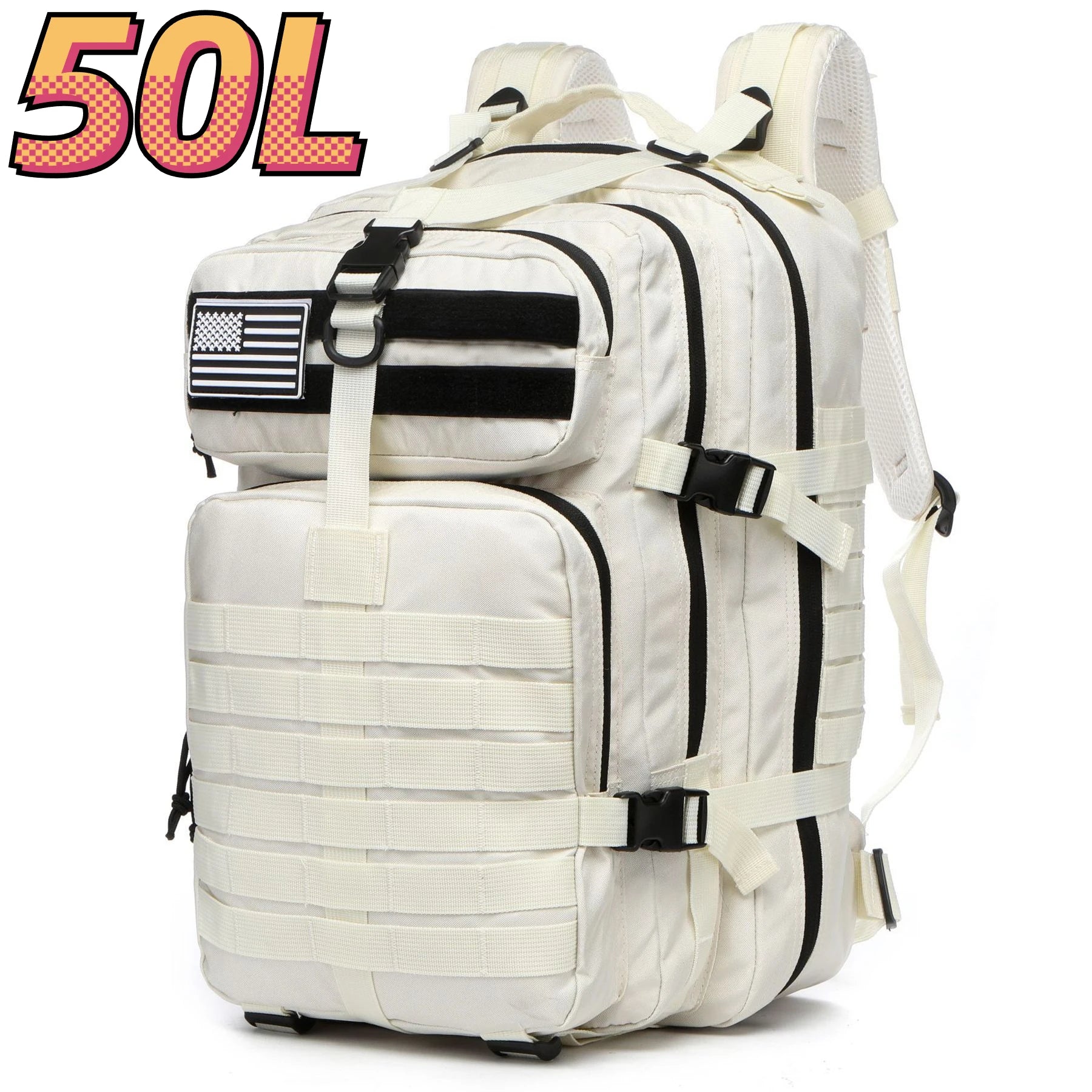 Thuram 1000D Waterproof Tactical Rucksack for Hiking & Camping