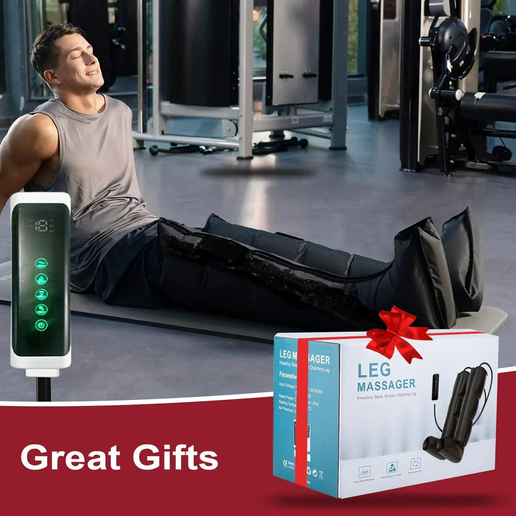 Leg & Foot Air Wave Massager Boots | Smart Circulation Recovery
