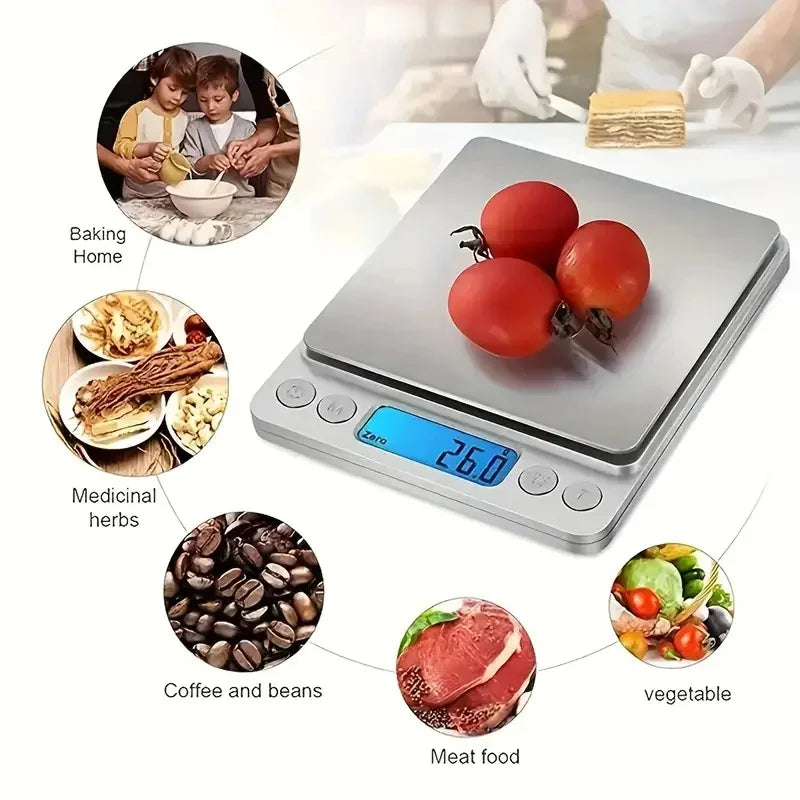Vabena Digital Kitchen Scale: Precision Coffee & Baking Weighing