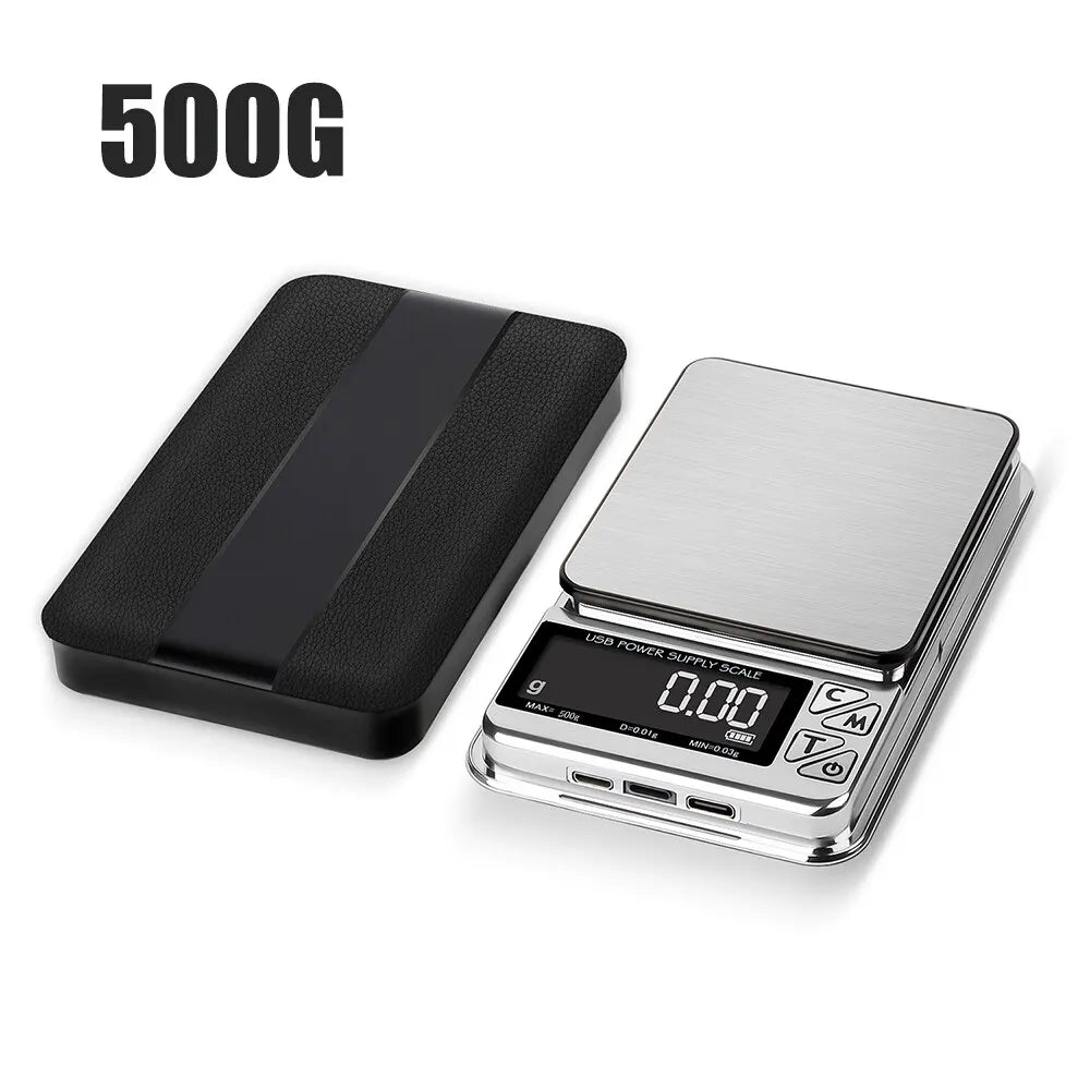 Vabena High Precision Digital Pocket Scale - 500g/0.01g