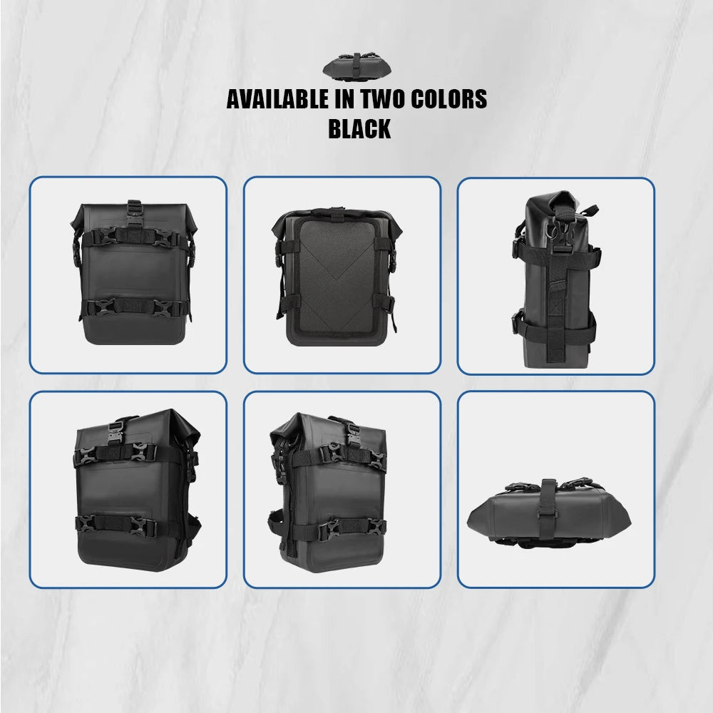 Motorcycle Frame Crash Bar Bag for BMW R1250GS R1200GS ADV Honda NC750X CB500X - Waterproof Tool Storage