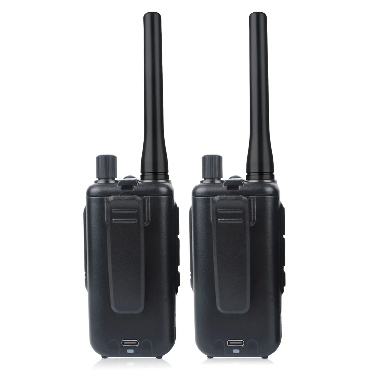 Baofeng UV-5R Mini 2PCS Dual Band Walkie Talkie - Compact 5W Amateur Radio with Air Band Rx & Type-C