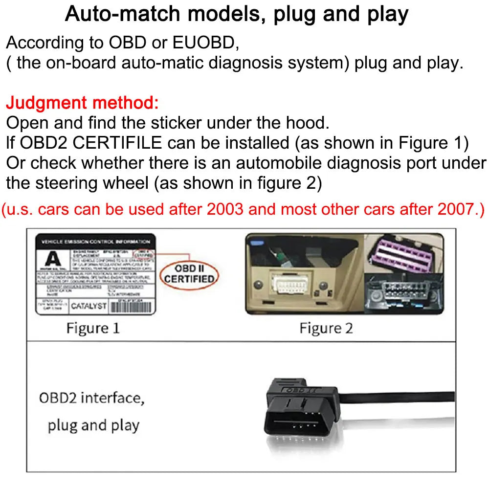 P10 PRO OBD2 Head Up Display - Smart Digital Meter Speedometer