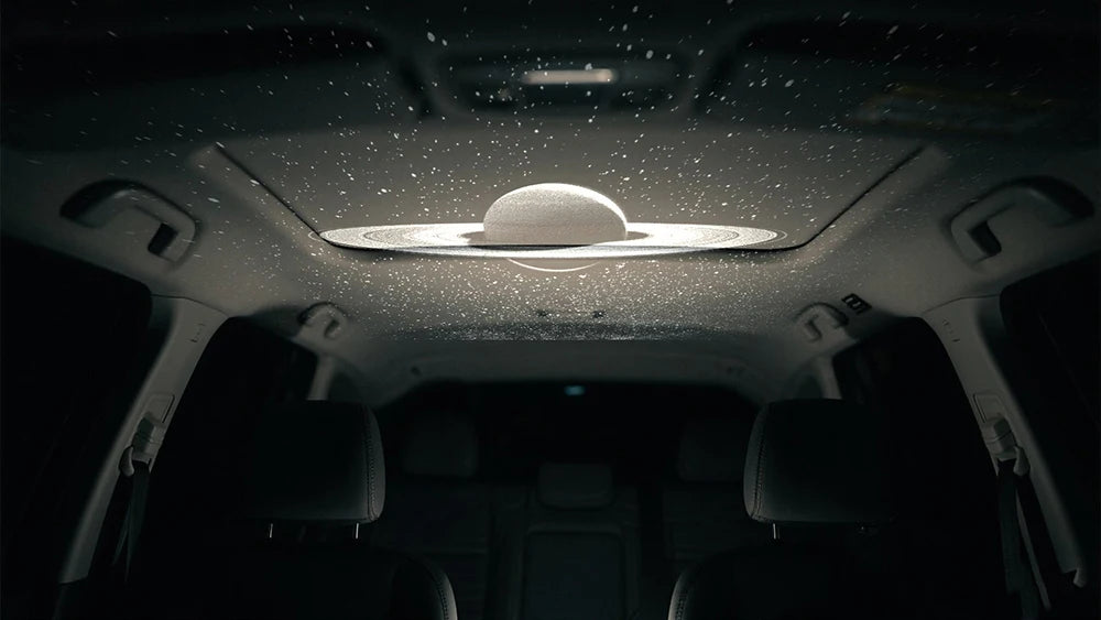 USB Car Star Projector Light | LED Interior Ambient Galaxy Lighting