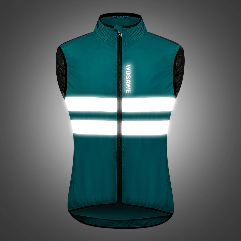 WOSAWE Ultralight Cycling Vest - Water & Wind Resistant Gilet