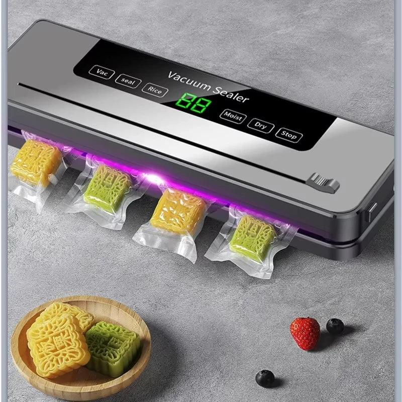 Electric Vacuum Sealer Machine | Dry & Wet Food Preservation