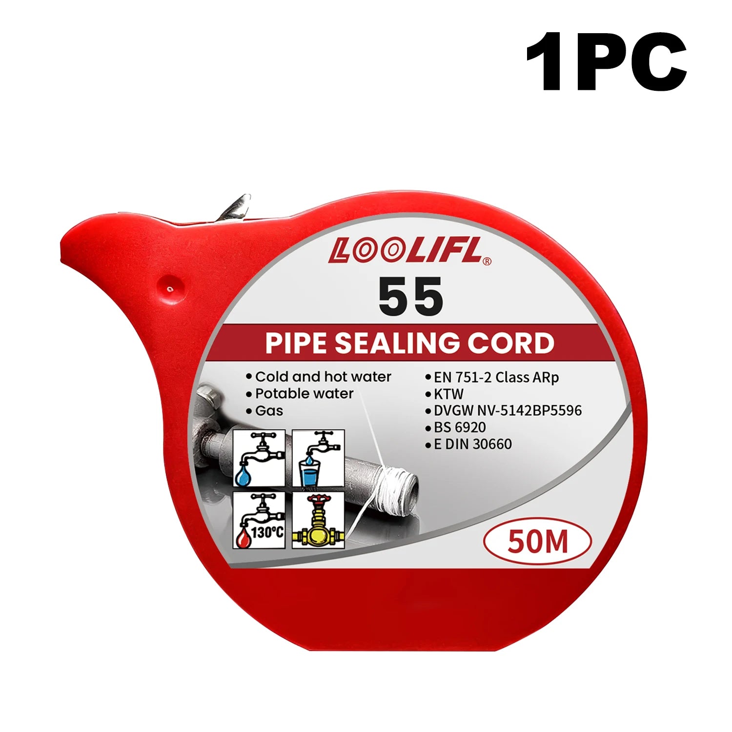 LOOLIFL Super Waterproof Sealing Tape - Pipeline & Wire Anti-Leak Seal