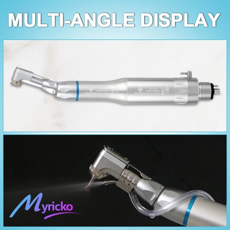 Dental Low Speed Handpiece Kit | Straight & Contra Angle Air Motor Set