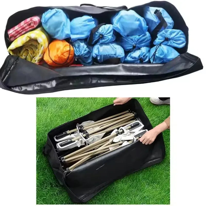 Vabena 1680D Waterproof Heavy-Duty Travel Duffle Bag - Large Storage