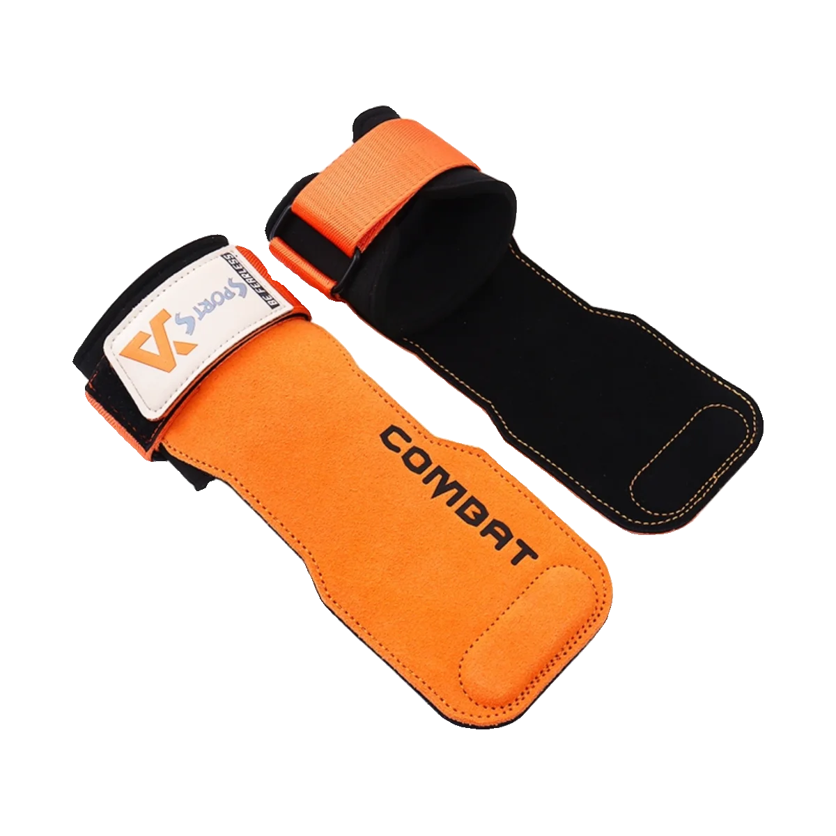 Professional Cowhide Gym Grips - Anti-Skid Weightlifting Pads