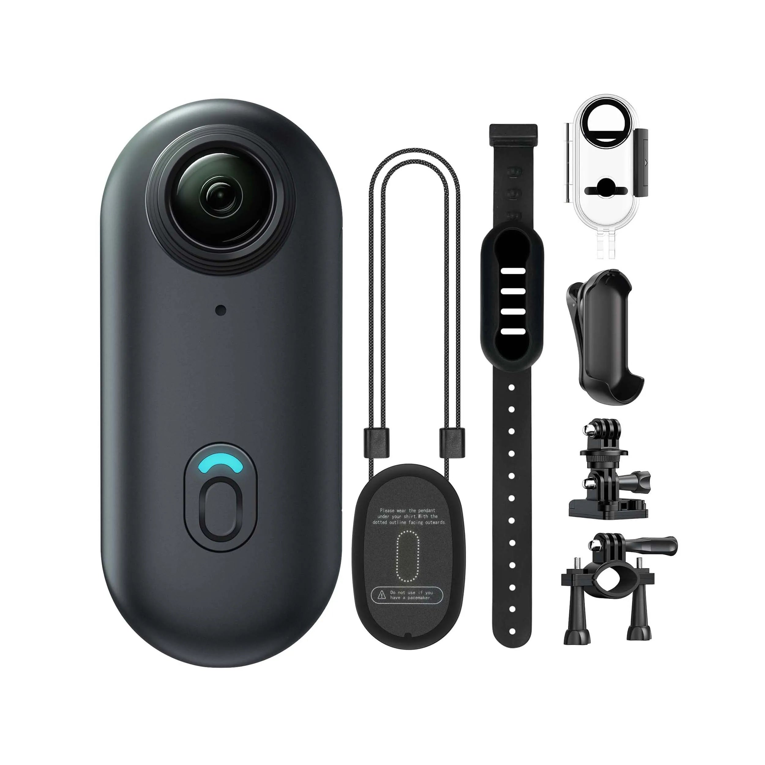 Vabena 4K Mini Action Camera - Waterproof POV Body Cam for Adventures