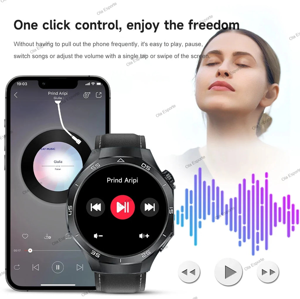 Vabena Watch 5 Pro GPS NFC Smartwatch | AMOLED Display