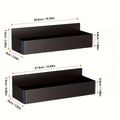 Magnetic Storage Rack - No-Drill Wall Shelf for Kitchen & Bath