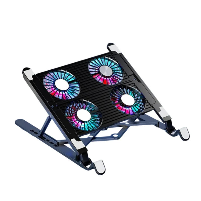 Vabena Laptop Cooling Stand - Portable Ergonomic Riser