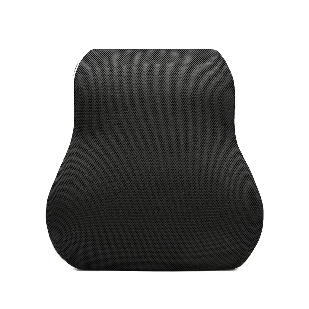 Non-Slip Memory Foam Lumbar Support Pillow - Car, Office, Home Back Pain Relief