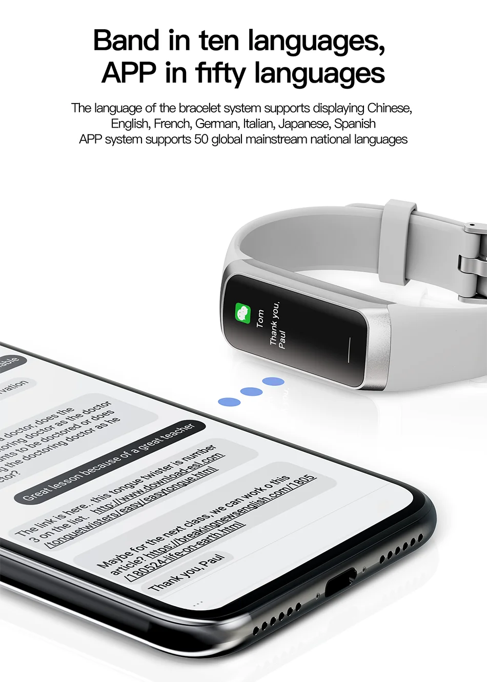 LIGE AMOLED Smartwatch - Heart Rate & Fitness Tracker