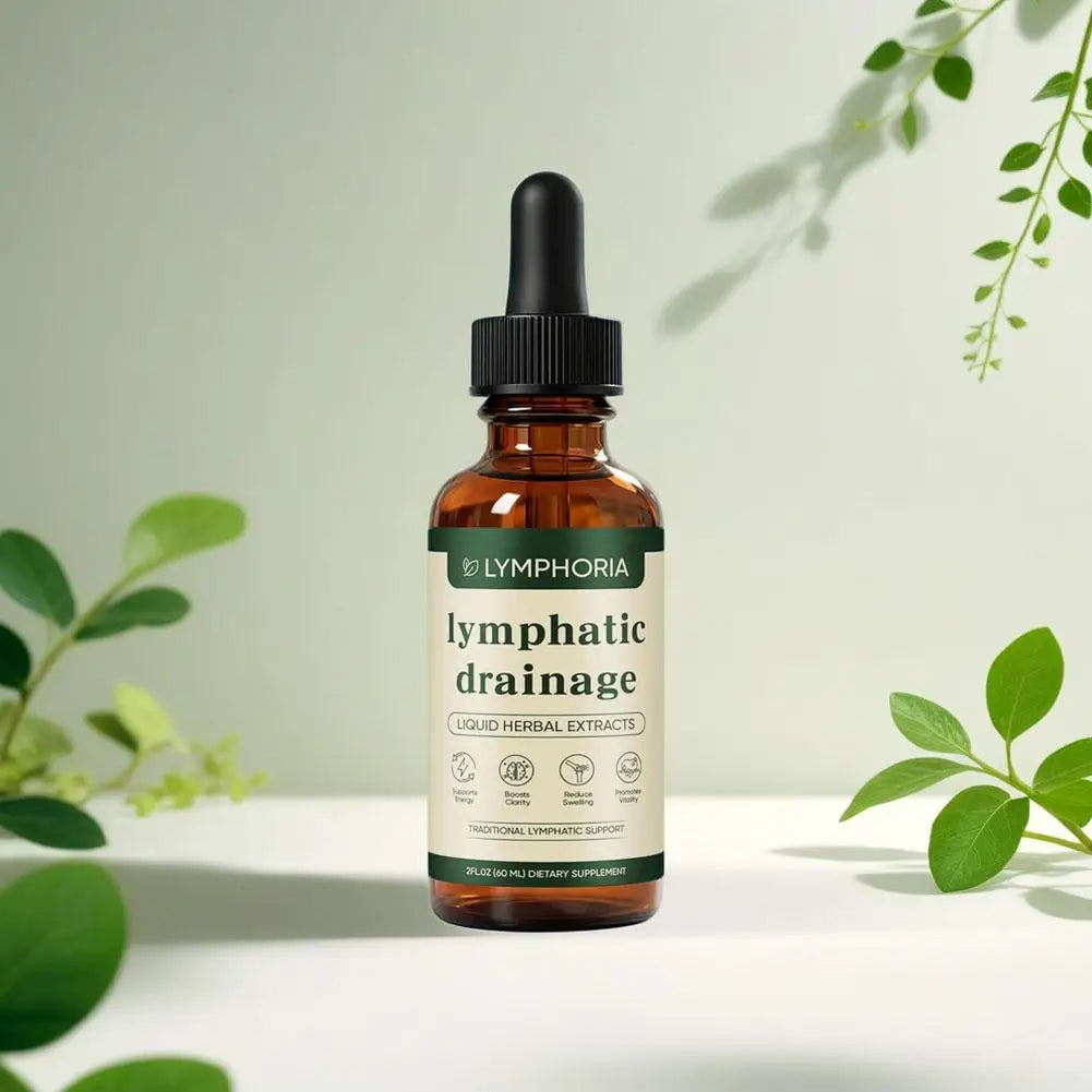 Natural Herbal Lymphatic Drainage Liquid for Vitality & Clarity
