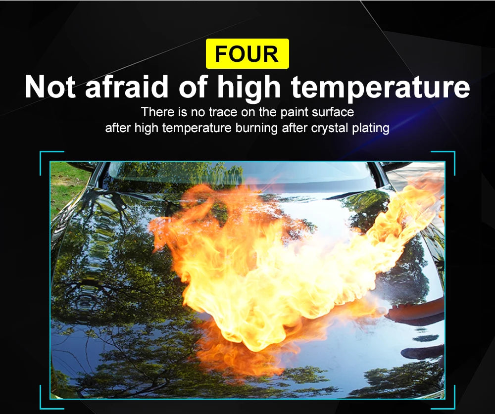 Dpro 9H Ceramic Car Coating Kit - Liquid Glass Nano Paint Protection