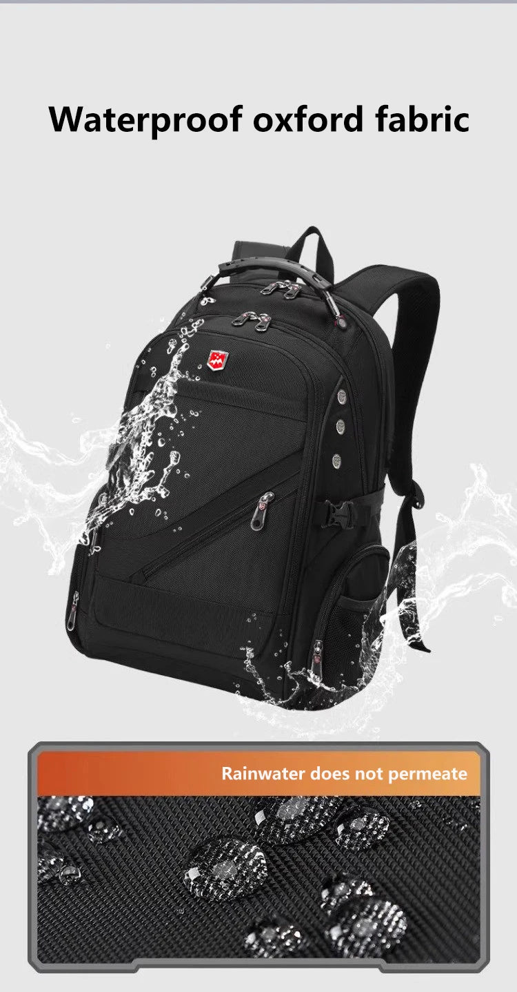 Vabena 2026 Waterproof Laptop Backpack - 17/20 Inch Travel & Everyday Rucksack for Men & Women