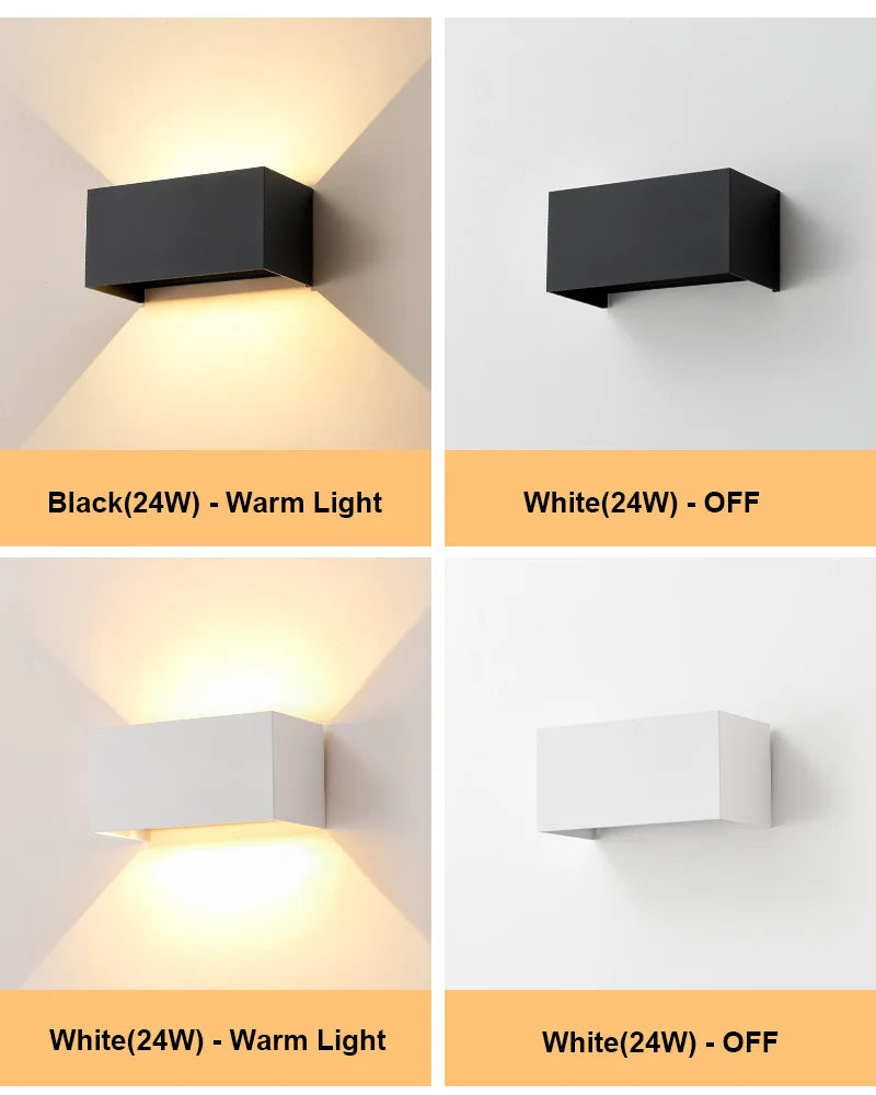 Pumous Dual-Directional Waterproof Outdoor LED Light